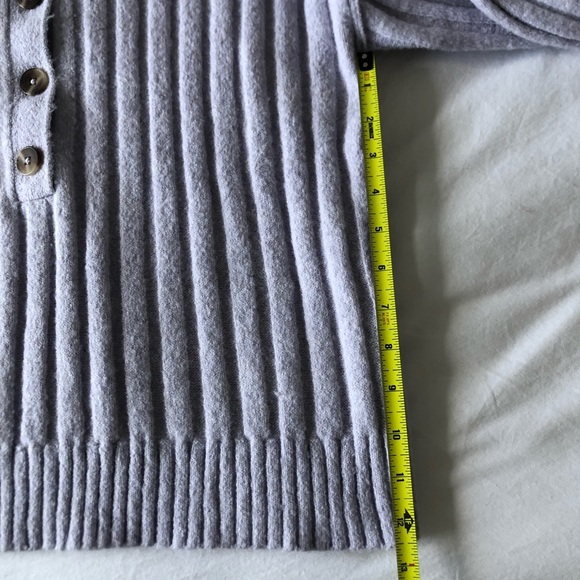 The Button Down Seawool Sweater in Lavender - Medium by Frank & Oak NWT - Picture 8 of 16